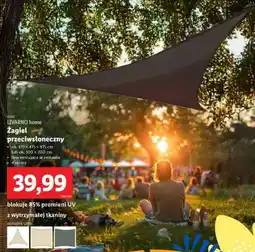 Lidl LIVARNO home żagiel przeciwsłoneczny oferta