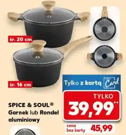 Kaufland SPICE & SOUL Garnek lub Rondel aluminiowy oferta