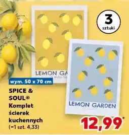 Kaufland SPICE & SOUL Komplet ścierkek kuchennych oferta
