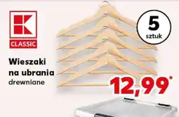 Kaufland Wieszaki na ubrania drewniane oferta