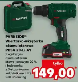 Kaufland PARKSIDE Wiertarko-wkrętarka akumulatorowa PBSA 20-Li A1 oferta