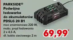 Kaufland PARKSIDE Podwójna ładowarka do akumulatorów PDSLG 20 B1 oferta