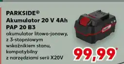 Kaufland PARKSIDE Akumulator 20 V 4Ah PAP 20 B3 oferta