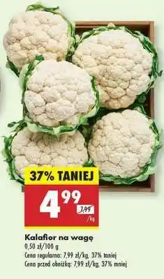 Biedronka Kalafior na wagę oferta