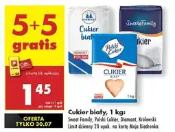 Biedronka Cukier biały 1 kg oferta