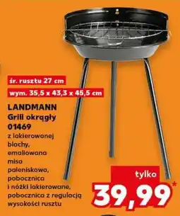 Kaufland LANDMANN Grill okrągły 01469 oferta