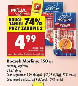 Biedronka Boczek Morliny, 150 g oferta