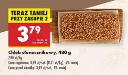 Biedronka Chleb słonecznikowy 480 g oferta