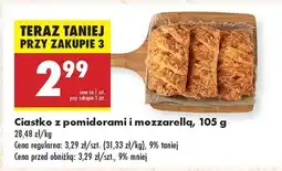 Biedronka Ciastko z pomidorami i mozzarellą, 105 g oferta