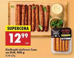 Biedronka Kiełbaski ziołowe Czas na Grill , 400 g oferta