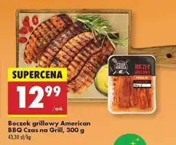 Biedronka Boczek grillowy American BBQ Czas na Grill, 300 g oferta