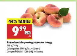 Biedronka Brzoskwinie Paraguayo na wagę oferta