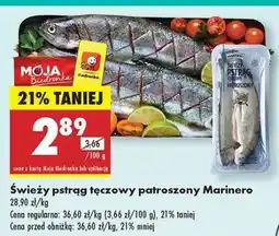 Biedronka Świeży pstrąg tęczowy patroszony Marinero oferta