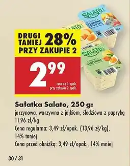 Biedronka Sałatka Salato, 250 g oferta