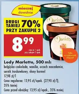 Biedronka Lody Marletto, 500 ml oferta