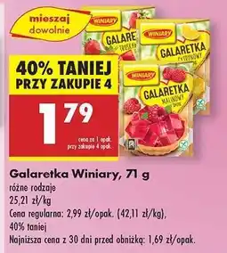Biedronka Galaretka Winiary 71 g oferta