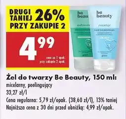 Biedronka Żel do twarzy Be Beauty, 150 ml oferta