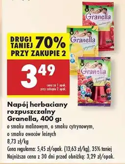 Biedronka Napój herbaciany rozpuszczalny Granella, 400 g oferta