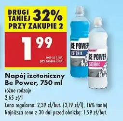 Biedronka Napój izotoniczny Be Power 750 ml oferta