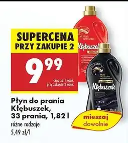 Biedronka Płyn do prania Kłębuszek, 33 prania, 1,821 l oferta