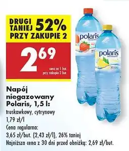 Biedronka Napój niegazowany Polaris, 1,5 l oferta