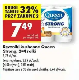 Biedronka Ręczniki kuchenne Queen Strong , 2-4 rolki oferta