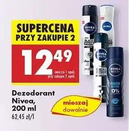Biedronka Dezodorant Nivea 200 ml oferta