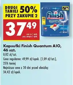 Biedronka Kapsułki Finish Quantum AIO, 46 szt oferta
