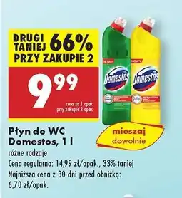 Biedronka Płyn do WC Domestos 1 l oferta