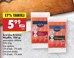 Biedronka Szynka Kraina Wędlin, 100 g oferta
