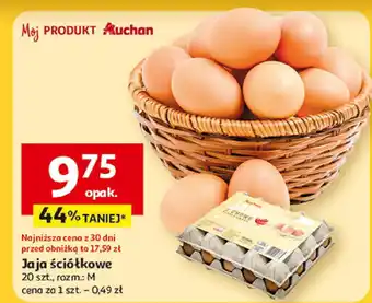 Auchan Jaja ściółkowe M Auchan oferta