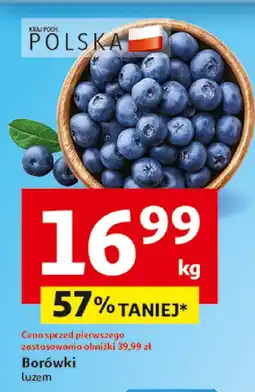Auchan Borówki luzem Auchan oferta