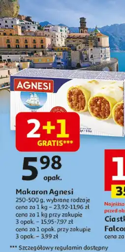 Auchan Makaron Agnesi oferta