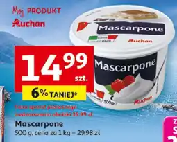 Auchan Serek mascarpone Auchan oferta
