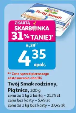 Auchan Serek Twój Smak rodzinny, Piątnica oferta