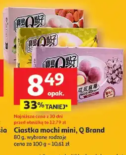 Auchan Ciastka mochi mini O Brand oferta