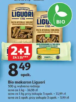 Auchan Makaron bio Liguori oferta
