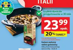 Auchan Gulasz wołowy wolno gotowany Dział Samoobsługi oferta