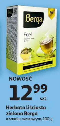 Auchan Herbata liściasta zielona Berga oferta
