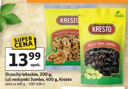 Auchan Rodzynki Jumbo Kresto oferta