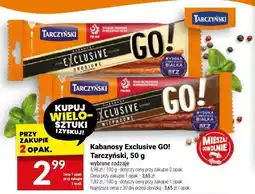 Twój Market Kabanosy Exclusive GO! Tarczyński oferta