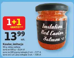 Auchan Kawior imitacja Red Caviar Salmon Imitation oferta