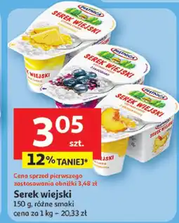 Auchan Serek wiejski różne smaki Auchan oferta
