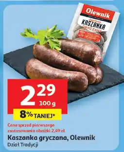 Auchan Kaszanka gryczana Olewnik oferta