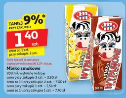 Auchan Mleko smakowe Mlekovita oferta