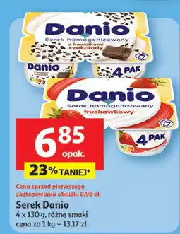 Auchan Serek Danio różne smaki oferta