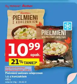 Auchan Pierogi z kurczakiem Auchan oferta