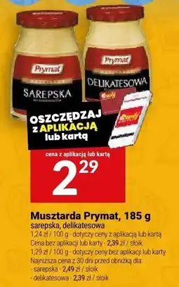 Twój Market Musztarda Prymat sarepska oferta