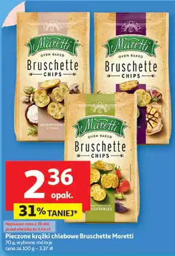 Auchan Grzanki Bruschette Maretti oferta