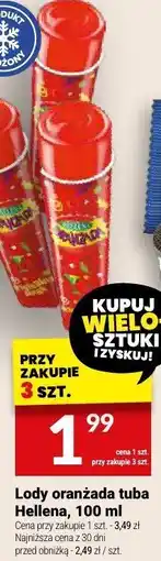 Twój Market Lody oranżada tuba Hellena oferta